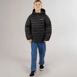 Online JACK & JONES Drenge Logan Puffer Jakke Sort