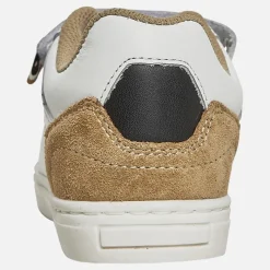 New BOSS Drenge Logo Velcro Cupsole Træningssko Hvid