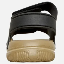Best BOSS Drenge Logo Velcro Rem Sandaler Sort