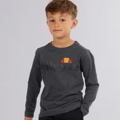 Sale Ellesse Drenge Luka Hætteklædte Vatteret Vest T-shirt Og Joggingbukser Sæt Sort