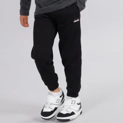Sale Ellesse Drenge Luka Hætteklædte Vatteret Vest T-shirt Og Joggingbukser Sæt Sort