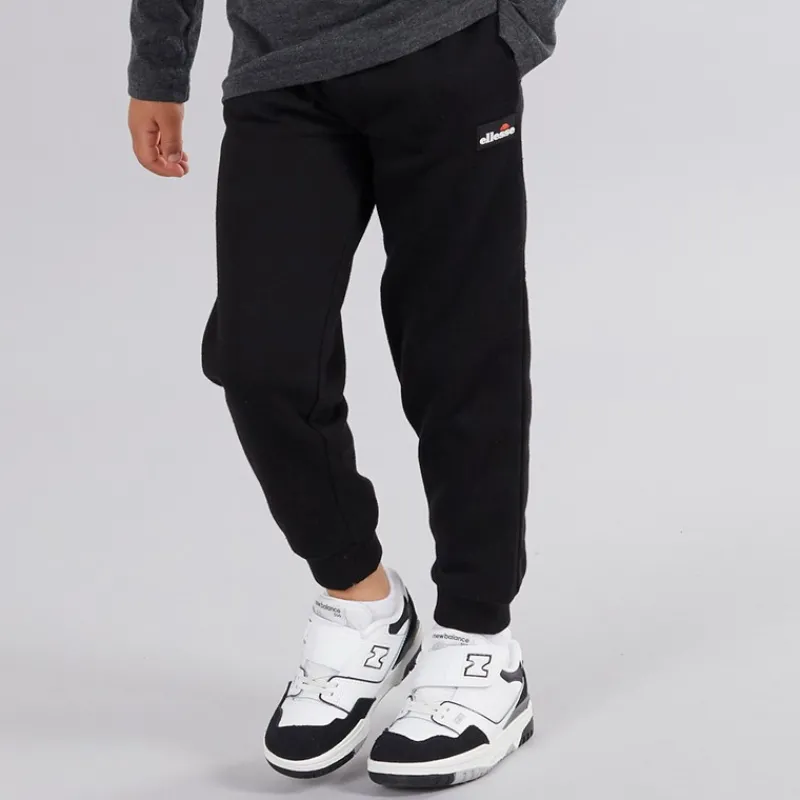 Sale Ellesse Drenge Luka Hætteklædte Vatteret Vest T-shirt Og Joggingbukser Sæt Sort