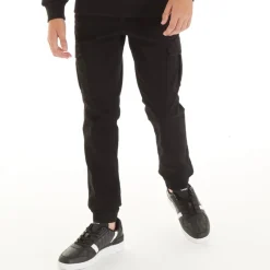 Outlet JACK & JONES Drenge Marco Dean Cuffed Cargo Bukser Sort