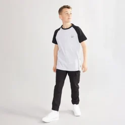 Outlet Bench Drenge Marster Fem Pakke T-Shirts Gråmeleret /​ Is /​ Blågrøn /​ Hvid /​ Skiferblå