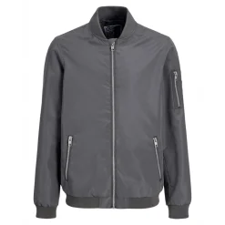 New JACK & JONES Drenge Mash Bomber Castlerock Grå