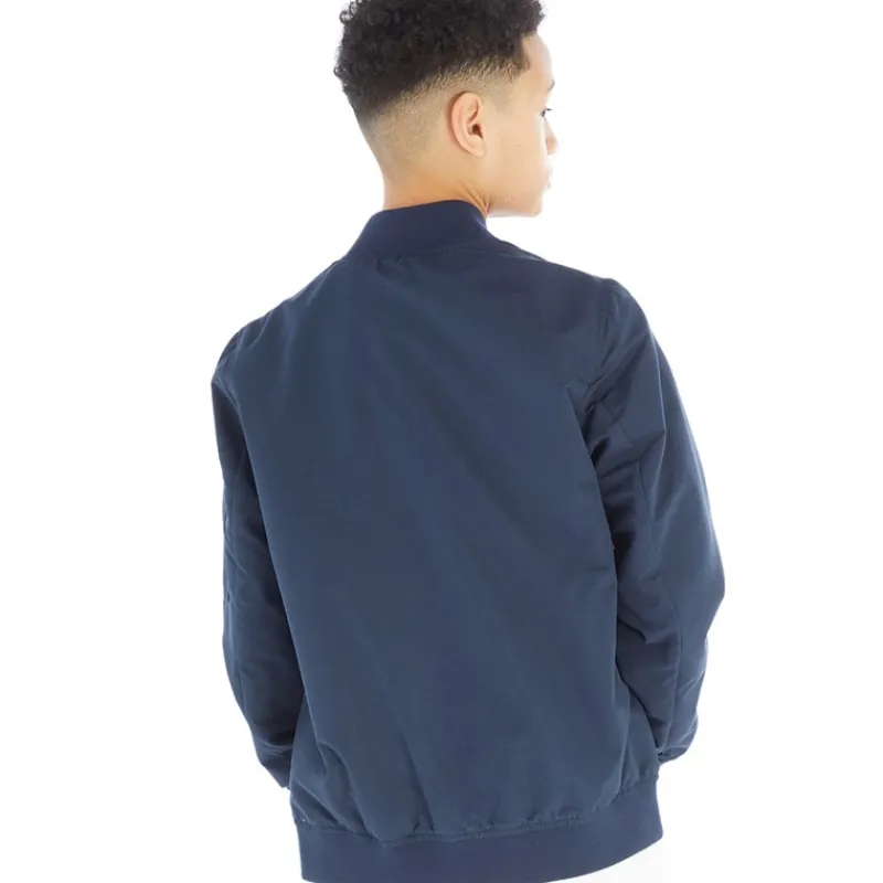 Best JACK & JONES Drenge Mash Bomberjakke Blå Blazer Marineblå