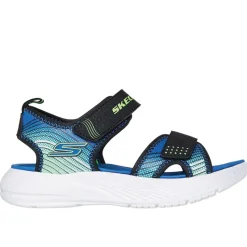 Hot SKECHERS Drenge Microspec - Splash Sandaler Sort
