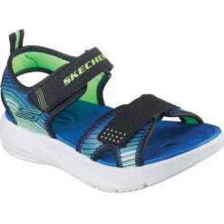 Hot SKECHERS Drenge Microspec - Splash Sandaler Sort