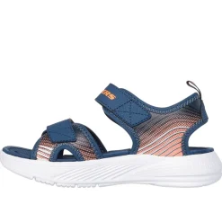 New SKECHERS Drenge Microspec-Splash Sandaler Marineblå Marineblå
