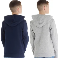 Discount JACK & JONES Drenge Mikk To-pak Hoodies Blå Blazer/​Lysegrå Melange