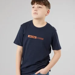 Hot JACK & JONES Drenge Neo T-shirt Sky Captain
