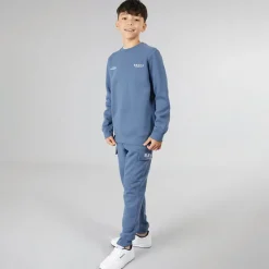 Hot Bench Drenge Nowil Sweatshirt Og Cargo Joggingbukser Træningssæt Vintage Indigo