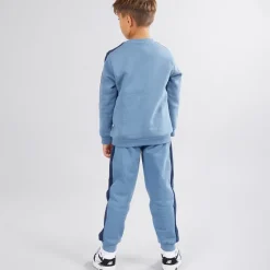 New Ellesse Drenge Orion Sweatshirt Og Joggingbukser Blå