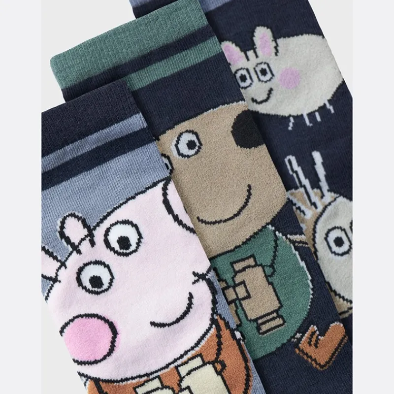 Online Peppa Pig Drenge Orla Tre Par Sokker Multi