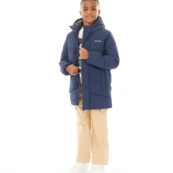 JACK & JONES Drenge Otis Lang Puffer Jakke Blå Blazer