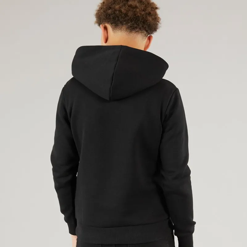 JACK & JONES Drenge Peak Hættetrøje Sort