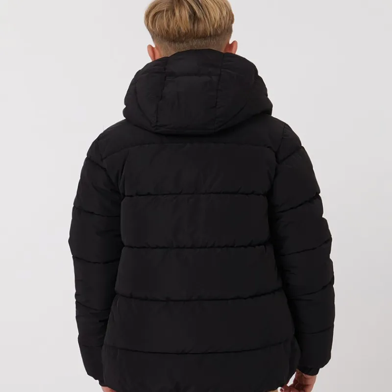 Hot BOSS Drenge Pufferjakke Sort
