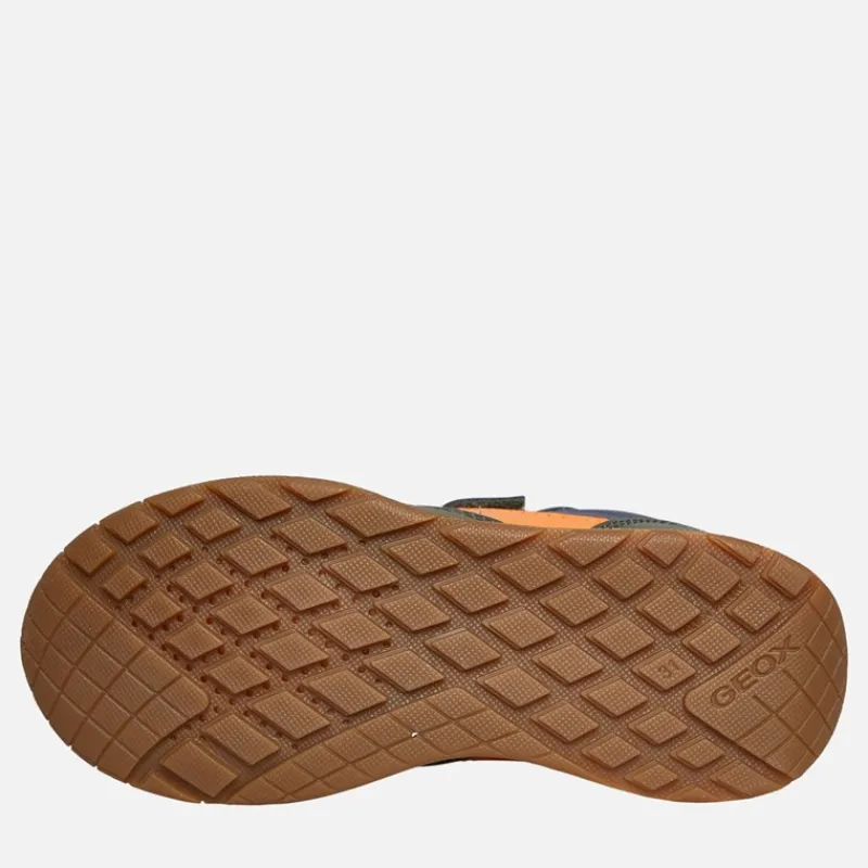Sale GEOX Drenge Rann Trænere Military/Orange