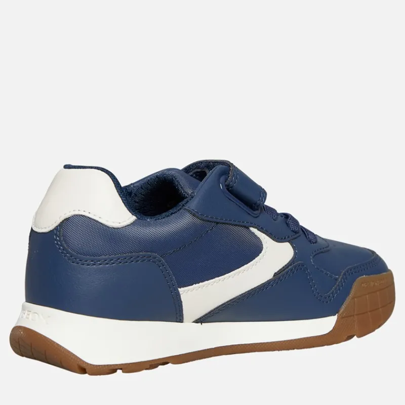 Best GEOX Drenge Rann Træningssko Navy/Lys Elfenben Navy/Lt Ivory