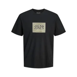 New JACK & JONES Drenge Regn Tre Pak T Shirts Sort