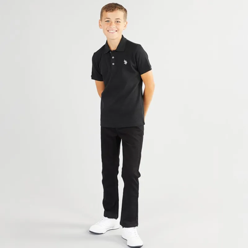 New Brave Soul Drenge Regular Fit Jeans Sort