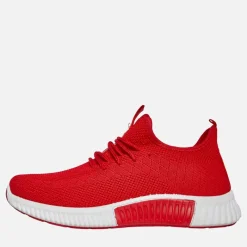 Best Crosshatch Drenge Rideout Sneakers Rød Rød