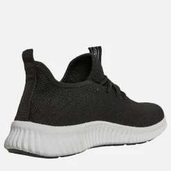 Clearance Crosshatch Drenge Rideout Sneakers Sort