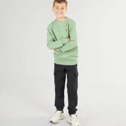 Discount Lyle And Scott Drenge Ripstop Cargo Bukser med Elastik Z865 Jet Sort