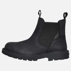 New GEOX Drenge Shaylax Chelsea støvler Sort