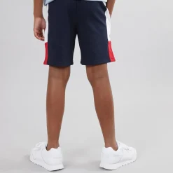 U.S. POLO ASSN. Drenge Sliced Side Shorts af jerseystof Blå