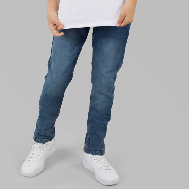 Clearance Brave Soul Drenge slim fit jeans mellemblå Blå