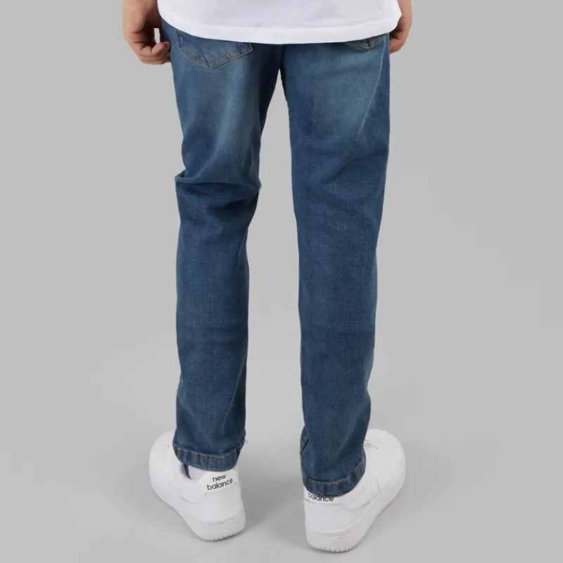 Clearance Brave Soul Drenge slim fit jeans mellemblå Blå