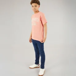 New Crosshatch Drenge Slim Jeans Mørk Vask Blå