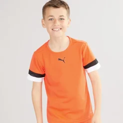 Discount Puma Drenge teamRISE Fodboldtrøjer orange