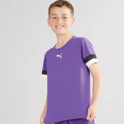 Online Puma Drenge teamRISE Fodboldtrøjer lilla