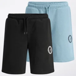 Clearance JACK & JONES Drenge Theo Shorts af jerseystof Sort