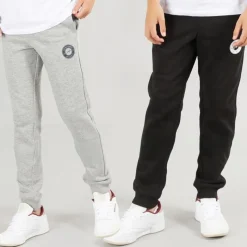 Online JACK & JONES Drenge Thomas Joggingbukser 2-pak Lys grå Melange/Sort