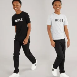 Best BOSS Drenge to pak t-shirt Sort/Grå