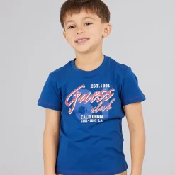 Best Guess Drenge T-shirt Blue Lily