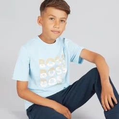 BOSS Drenge T-shirt Persisk Blå Blå