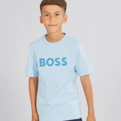 Best BOSS Drenge T-shirt Persisk Blå Lyseblå
