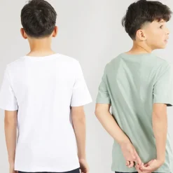 JACK & JONES Drenge T-shirts Hvid