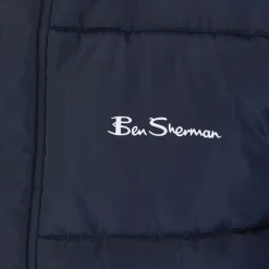 Online Ben Sherman Drenge Tyk Pufferjakke Blå Blazer