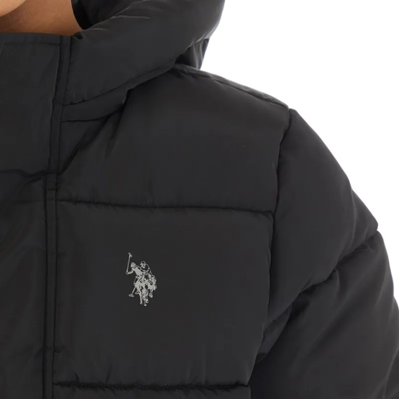 Discount U.S. POLO ASSN. Drenge Tyk Pufferjakke Sort