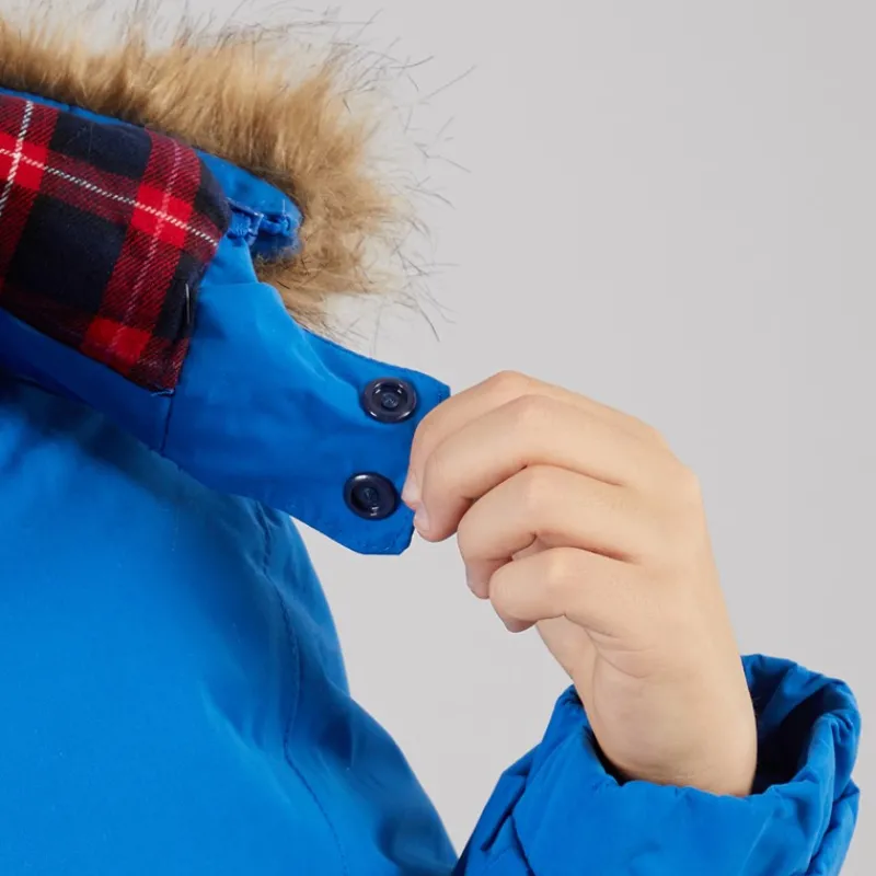 Discount Trespass Drenge Upsider Foret Vandtæt Parka Blå Blå