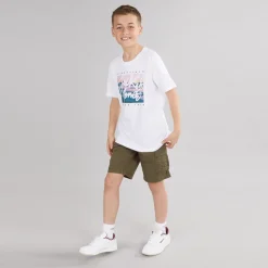 Best JACK & JONES Drenge Zeus Cargo Shorts Olivengrøn Nat