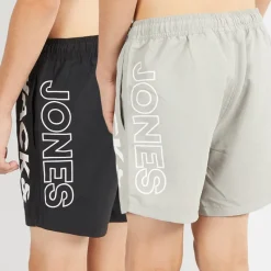 Online JACK & JONES Drengebadebukser Aruba To Pak Sort/​Grå