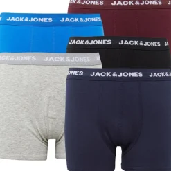 Best JACK & JONES Drengebase Fem-pak Underbukser Multi Flerfarvet