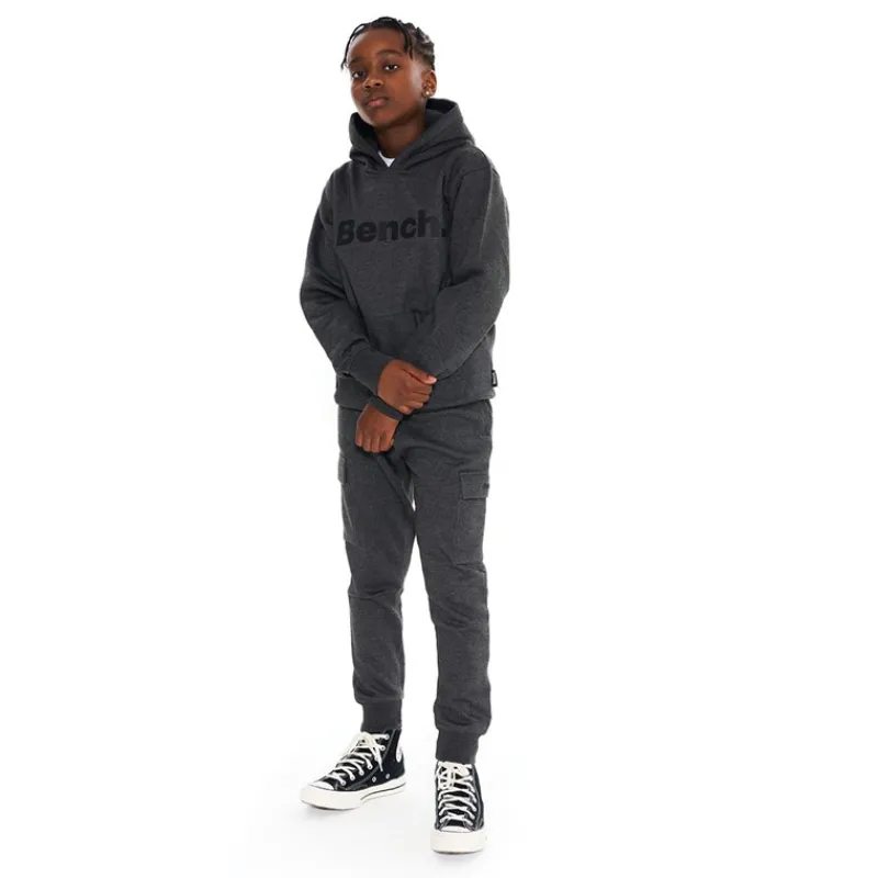 Outlet Bench Drengenes Fargo Fleece Cargo Træningssæt Antracit