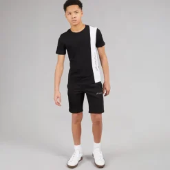 Online JACK & JONES Drengenes Jax Blocking T-shirt og Shorts Sæt Sort
